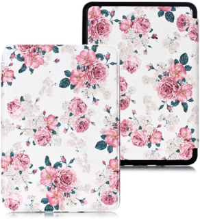 Puzdro Durable Lock KPW-33 pre Amazon Kindle Paperwhite 5 (2021) - Pink Roses