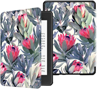 Puzdro Durable Lock KPW-35 pre Amazon Kindle Paperwhite 5 (2021) - Flower Bush