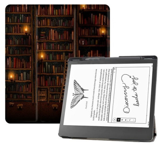 Puzdro B-Safe Stand 3457 na Amazon Kindle Scribe - motív Library