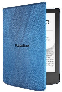 Púzdro H-S-634-B-WW Shell pre Pocketbook 629/634 - Bright Blue modré, orig.