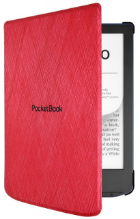 Púzdro H-S-634-R-WW Shell pre Pocketbook 629/634 - Passion Red červené, orig.