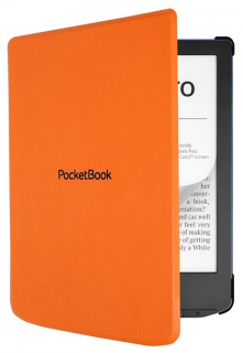 Púzdro H-S-634-O-WW Shell pre Pocketbook 629/634 - oranžové, orig.