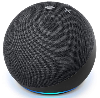 Amazon Echo DOT 4.generácia - hlasový asistent - Charcoal (čierny)