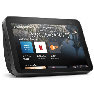 AMAZON ECHO SHOW 8 (2021, 2.GEN) - hlasový asistent s displejom 8" - čierny