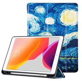 B-Safe Stand 3490 - púzdro pre Apple iPad 10.2", iPad Air 10.5" - motív Gogh