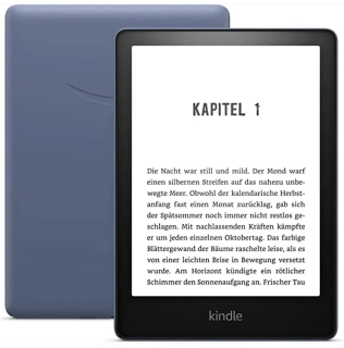 Amazon Kindle Paperwhite 5 (2021) Signature Edition - bez reklám, 32GB - modrý