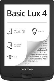 PocketBook 618 Basic 4 - 8GB, WiFi, čierny