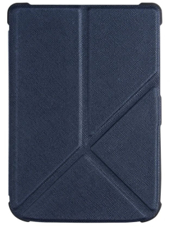 Origami Durable Lock ODL-102 púzdro pre Pocketbook 616 / 617 / 618 / 627 / 628 / 632 / 633 - tmavo modré, stojan, magnet