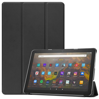 Durable Lock DLS-207 - puzdro so stojanom pre Amazon Kindle Fire HD 10 - čierne (11.gen, 13.gen.)