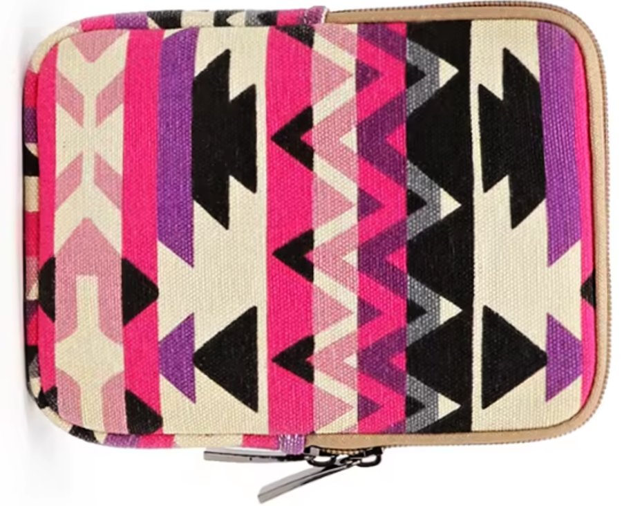 Obal ARMORI Zipper Z072 Retro Purple - textilní pouzdro univerzální